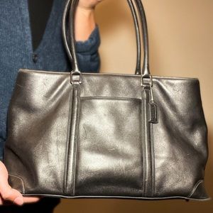 Coach - Leather Shoulder Bag